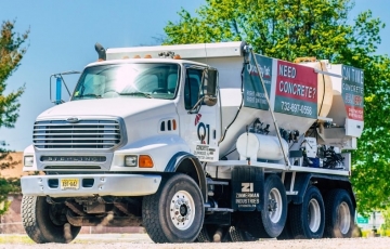 A Mobile Concrete Supplier Batch Plant