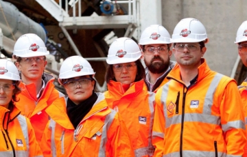 Bechtel Crossrail London Project team