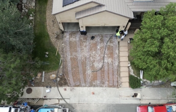 Heated Concrete Driveway Denver